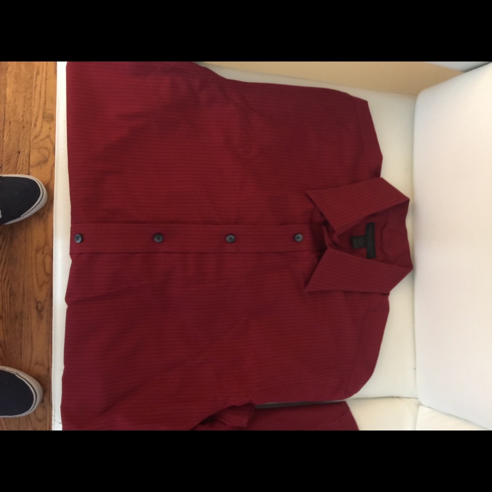 2 express 1 DKNY long sleeve button up  Sz L $15